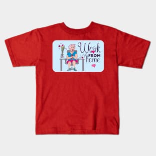 Work from home Kids T-Shirt